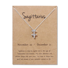 Load image into Gallery viewer, Silver Zodiac Sign Necklace