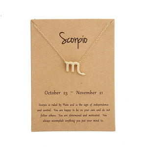 Zodiac Sign Necklace